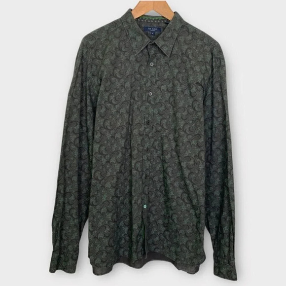 Ted  Baker Floral Printed Shirt - Picture 1 of 8